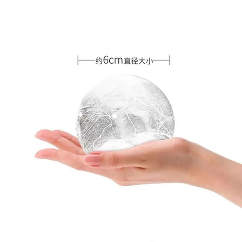 4/1pcs Ice Cube Mold Ice Ball Maker Reusable Balls Silicone Ice Cube Molds Jelly Mould Bar Party Whiskey Coctail for Cold Drinks